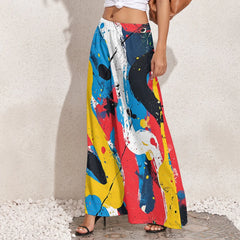 Pantalon large personnalisé pour femme