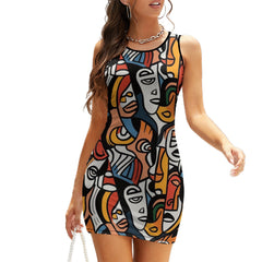 Temperament Slim Fit Sleeveless Tank Dress