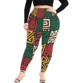 Women's High Waist Leggings(Plusss Size)(ModelL45)