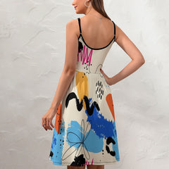 Women's Elegant Suspender Dress