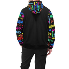 Men’s High-Neck Pullover Hoodie (Model H24)