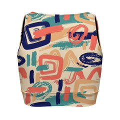 Yoga Zipper Vest New Tie-Dye
