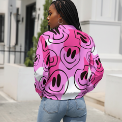 Women's Long Sleeve Zipper Jacket