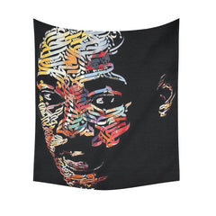 White Wall Tapestry - 51"x 60"