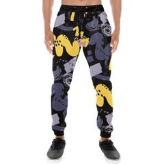 Men's All-Over Jogger Sweatpants (Model L11)