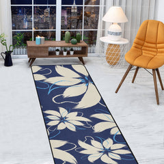 Area Rug with Black Binding 10'x3'3''