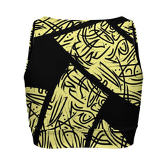 Tie-Dye Yoga Zip-Up Vest