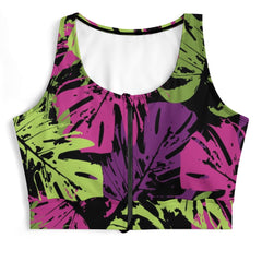 Yoga Zipper Vest New Tie-Dye