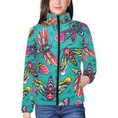 Women's Stand Collar Padded Jacket (H41)