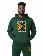 Tribal Print Hoodie Set