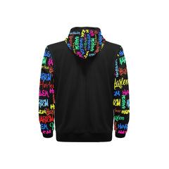 Men’s High-Neck Pullover Hoodie (Model H24)