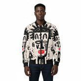 Men's All Over Print Casual Jacket (Model H19)