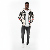 Men’s African Print Full Zip Hoodie – All-Over Tribal Pattern Fashion Jacket (3)