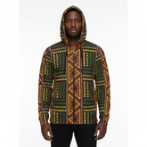 Men’s African Print Full Zip Hoodie – All-Over Tribal Pattern Fashion Jacket (4)