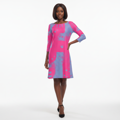 Women's Boat Neck Dress (Model D22)