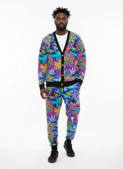 Ensemble cardigan pour homme