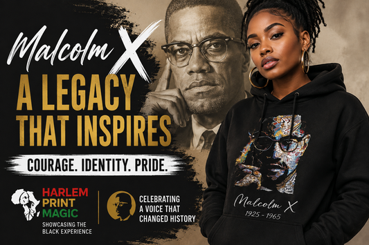 Malcolm X Hoodie: Celebrating Black History Through Streetwear
