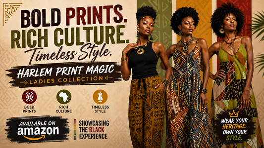 Bold Prints, Rich Culture: Discover the Harlem Print Magic Ladies Collection