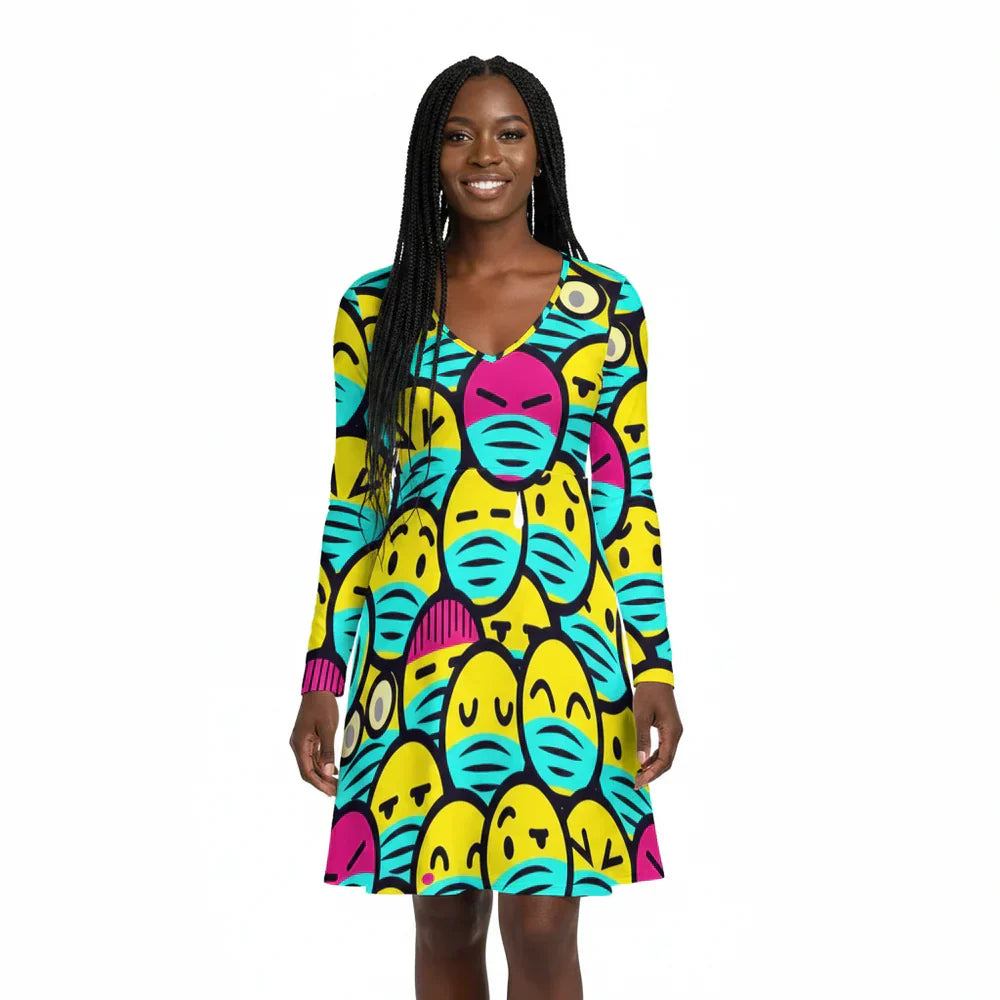 Plus Size Long Sleeve Skater Dresses: Effortless Style Meets Comfort
