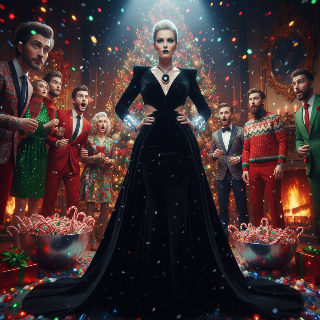 Is Black the Secret to Holiday Style That Never Ages?