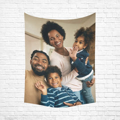 Cotton Linen Wall Tapestry 60"x 80"