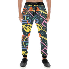 Men's All-Over Jogger Sweatpants (Model L11)