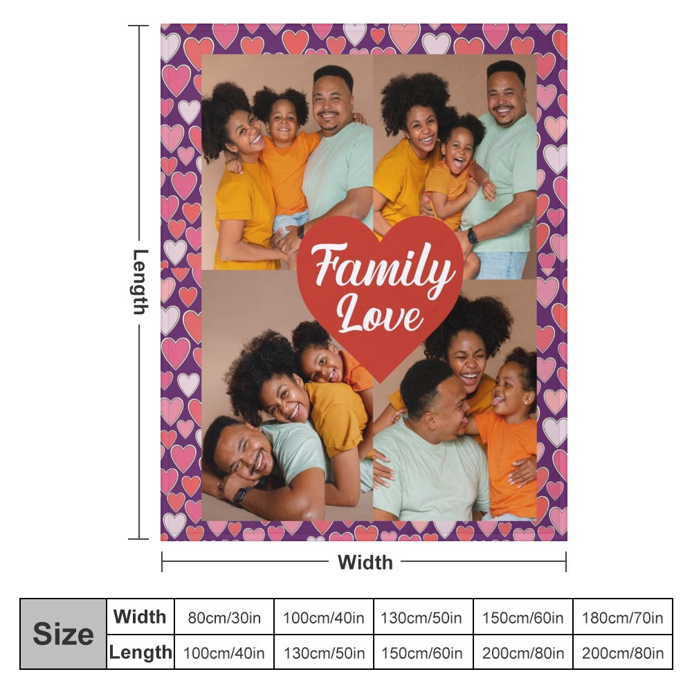 Ultra-Soft Flannel Blanket Multiple Sizes