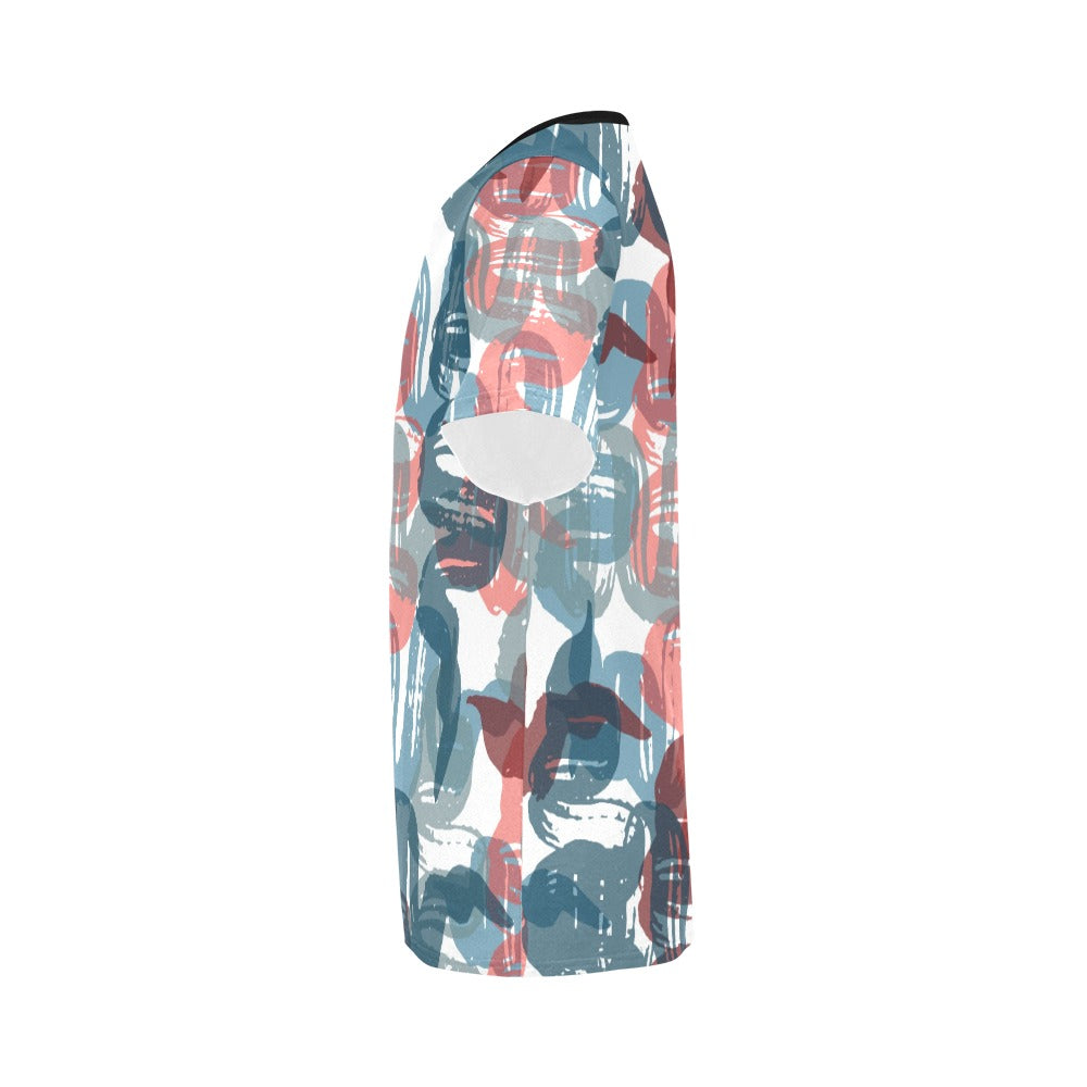 Men's All Over Print T-shirt (USA Size) (Model T40)