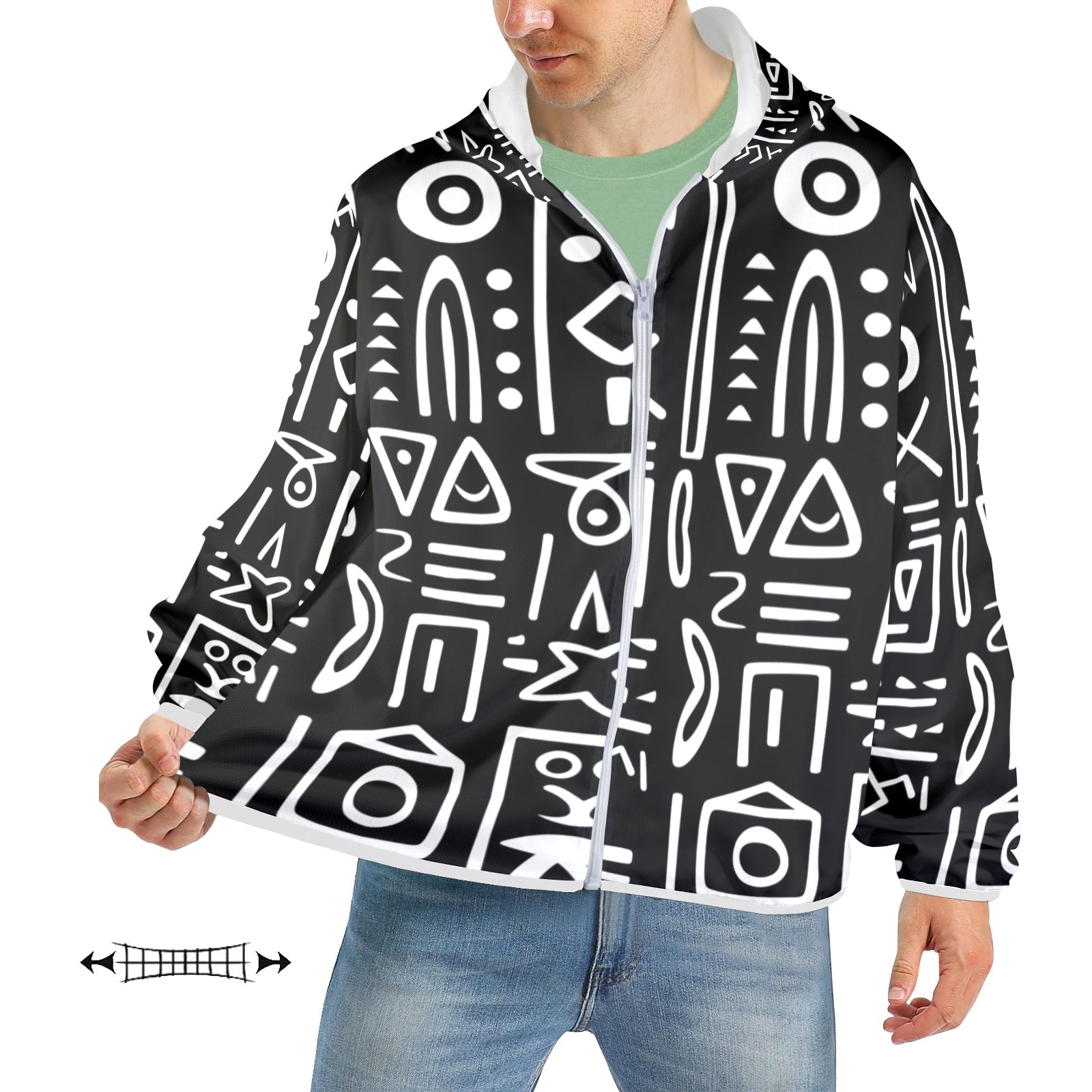 Men's Lightweight Sun Protection Hoodie