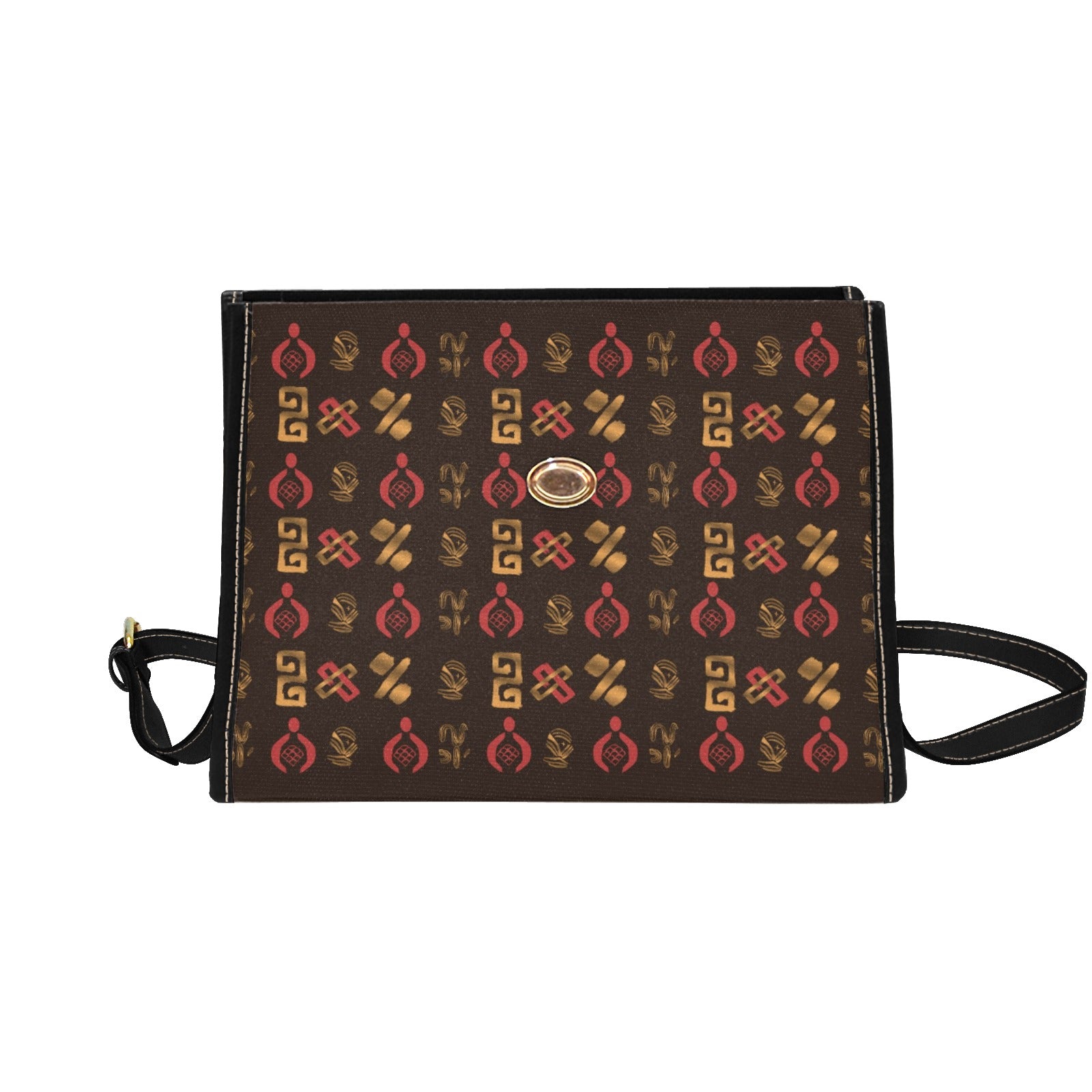 Lock bag (black shoulder strap, black edging)
