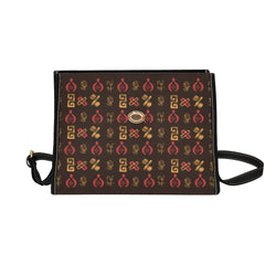 Lock bag (black shoulder strap, black edging)