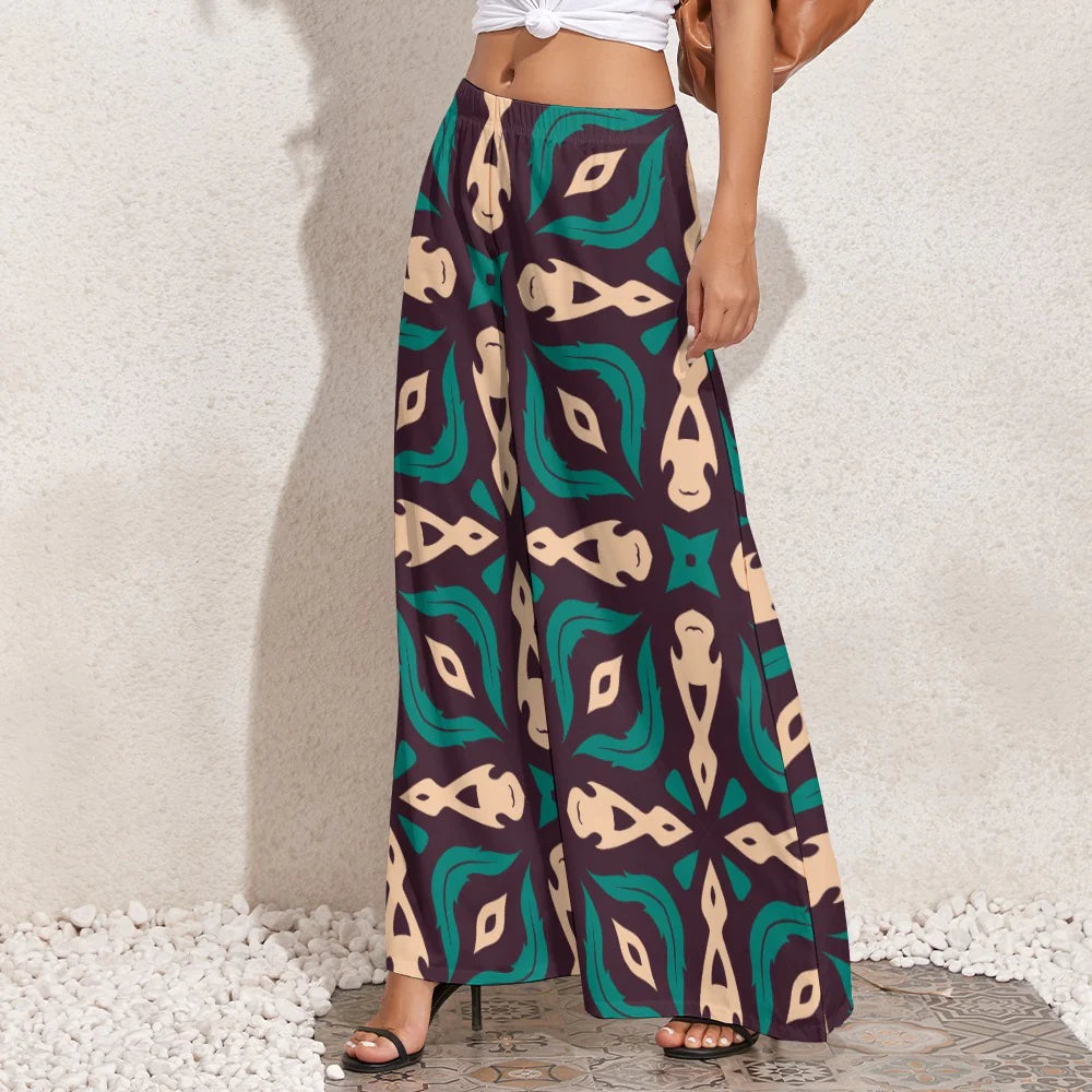 Pantalon large personnalisé pour femme