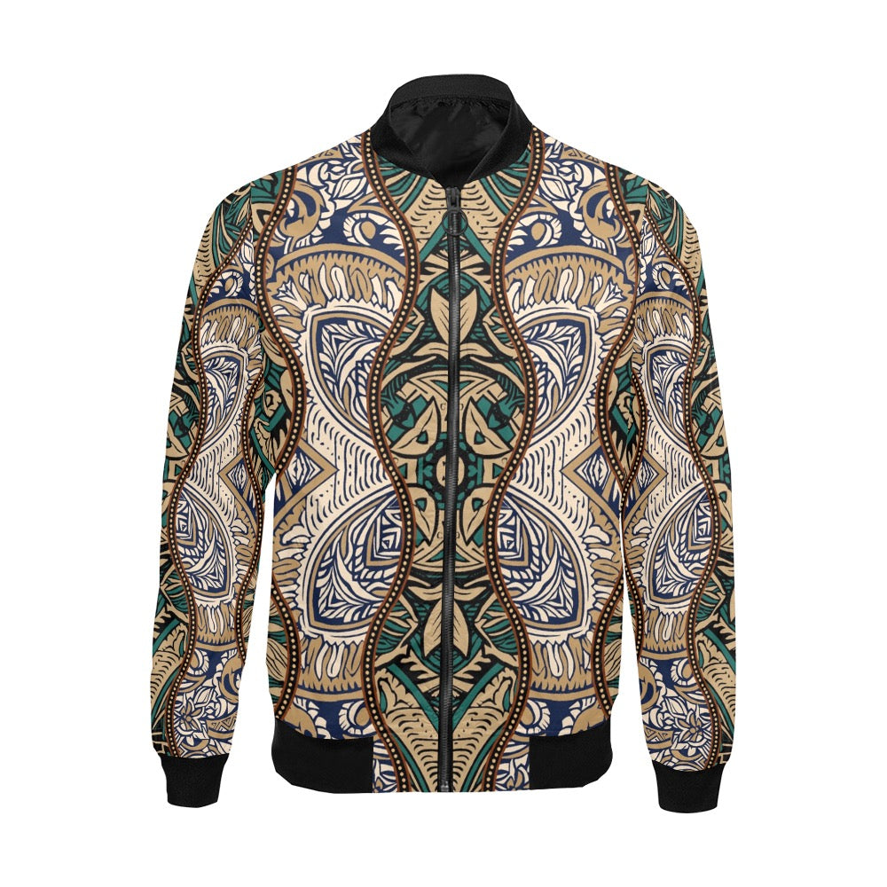 Men's All Over Print Casual Jacket (Model H19)