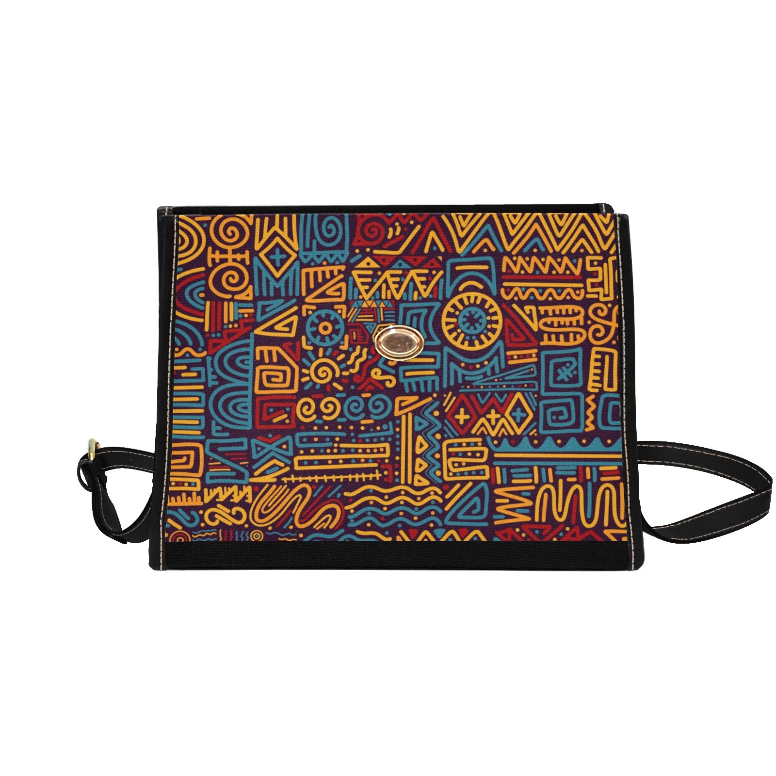 Lock bag (black shoulder strap, black edging)