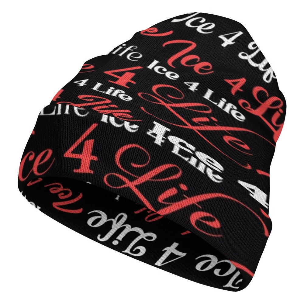 Unisex Full Printed Knitted Hat