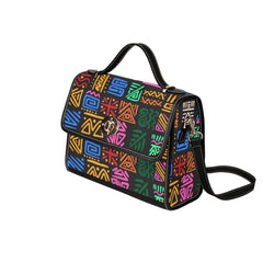 Lock bag (black shoulder strap, black edging)