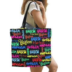 All Over Print Canvas Tote Bag(Large)