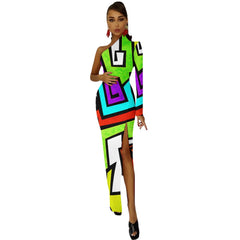 Women's Half Sleeve Slit Dress