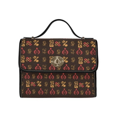 Lock bag (black shoulder strap, black edging)