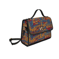 Lock bag (black shoulder strap, black edging)