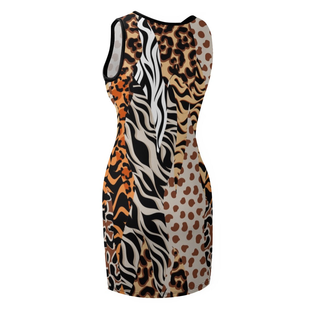 Temperament Slim Fit Sleeveless Tank Dress