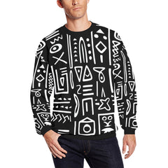 Men's All Over Print Sweatshirt (Model H18)