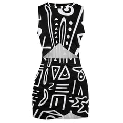 Navel-Baring Cross-Fit Hip Skirt