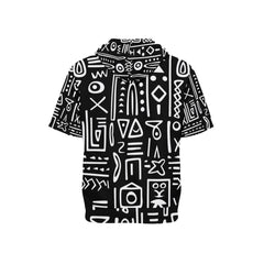 Men's Short Sleeve Fleece Hoodie (H54)