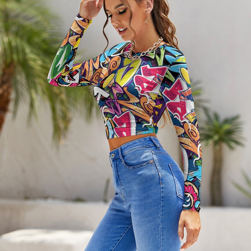 Backless T-shirt