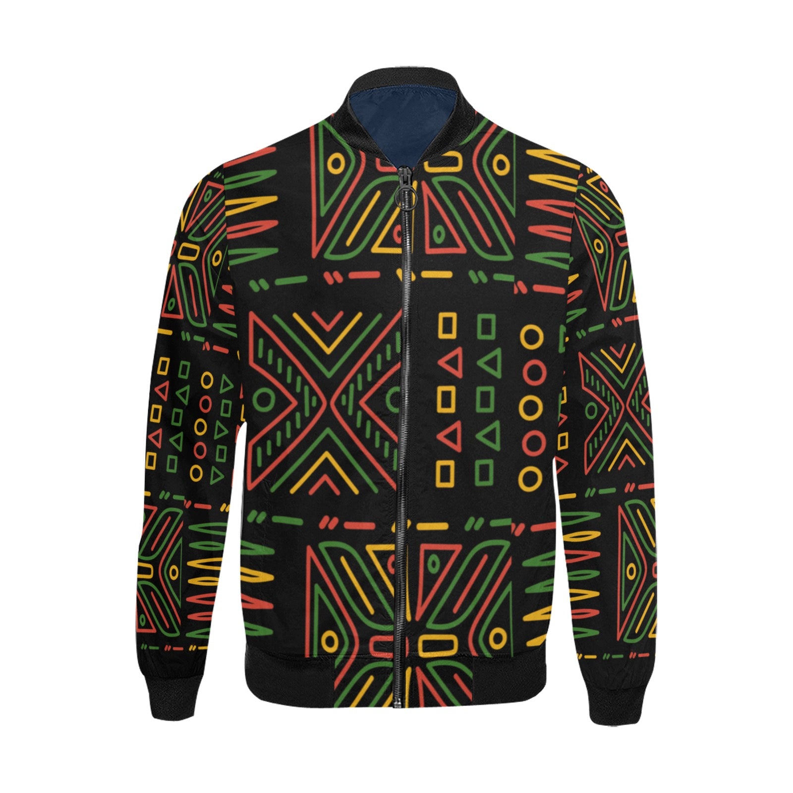 Men's All Over Print Bomber Jacket (Model H31)