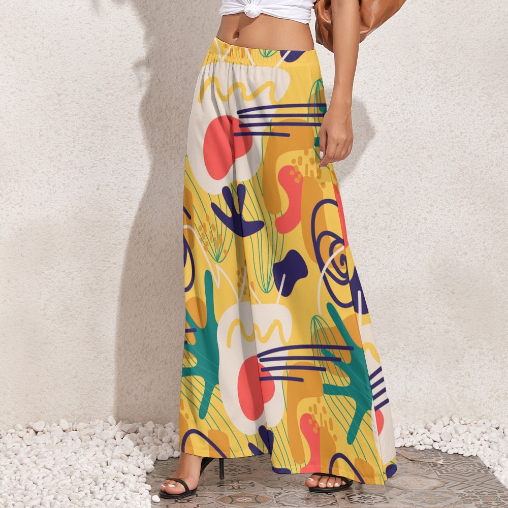 Women's Personalized Wide Leg Pants