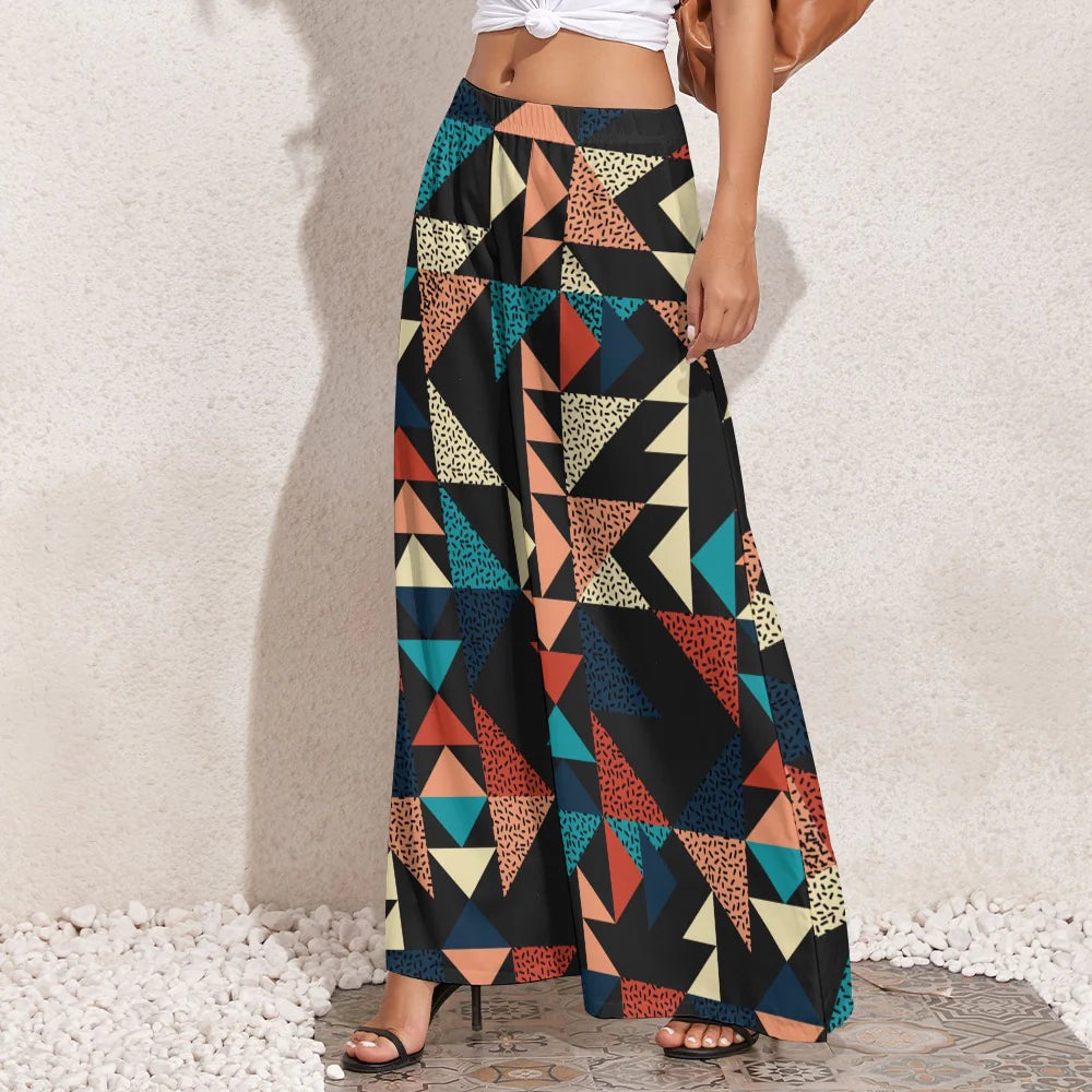 Pantalon large personnalisé pour femme