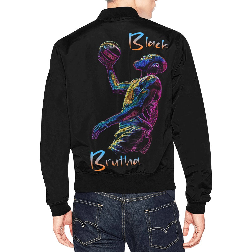 Men's All Over Print Casual Jacket (Model H19)