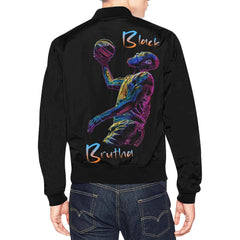 Men's All Over Print Casual Jacket (Model H19)